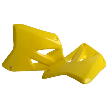 TAPAS RADIADOR POLISPORT  RM125/250 (01-08) Amarillo RM01