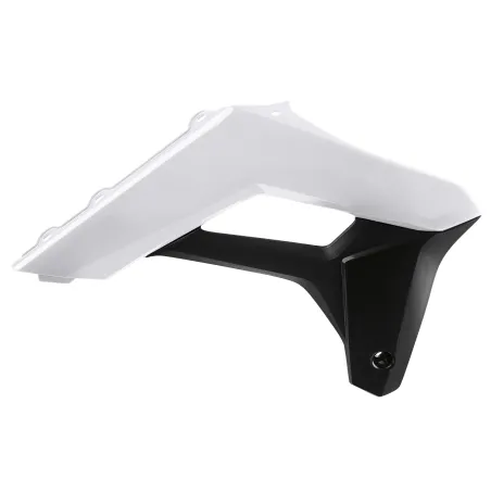 TAPAS RADIADOR POLISPORT  SHERCO SE-R/SEF-R (17-23) SC/SC-F (19-23) Blanco/Negro