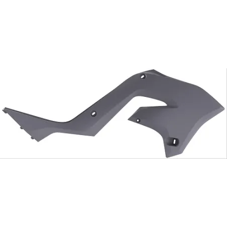 TAPAS RADIADOR POLISPORT  KX125/250 Restyling KX450 (20) Gris