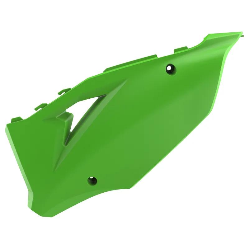 TAPAS LATERALES POLISPORT  KX125/250 Restyling KX450 (20) Verde
