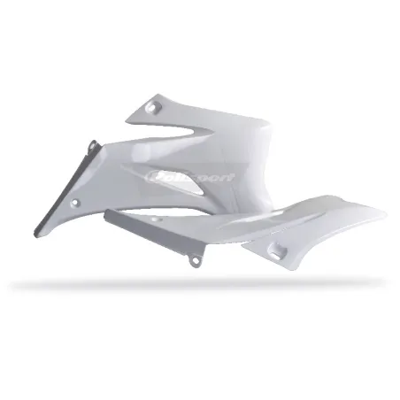 TAPAS RADIADOR POLISPORT  YZ250F/450F (06-09) Blanco