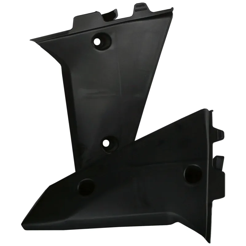 Husqvarna TC - Lower Radiator Scoops Black - 2005-07 Models POLISPORT
