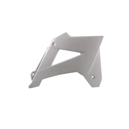 TAPAS RADIADOR POLISPORT  GAS GAS EC/EC-E125/200/250/300/450 EC450FSE (07-09) Blanco