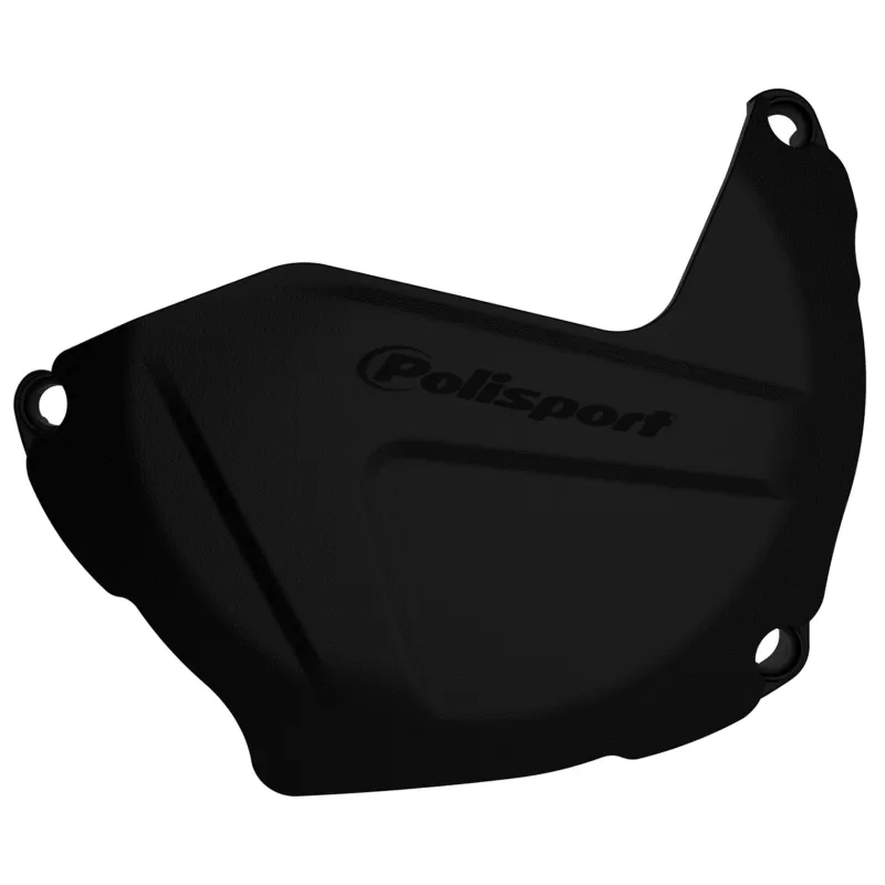 Kawasaki KX250F - Clutch Cover Protection Black -2009-20 Models POLISPORT