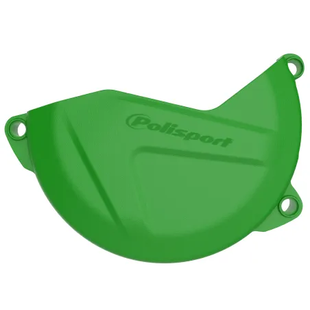 Kawasaki KX450F - Clutch Cover Protection Green -2006-15 Models POLISPORT