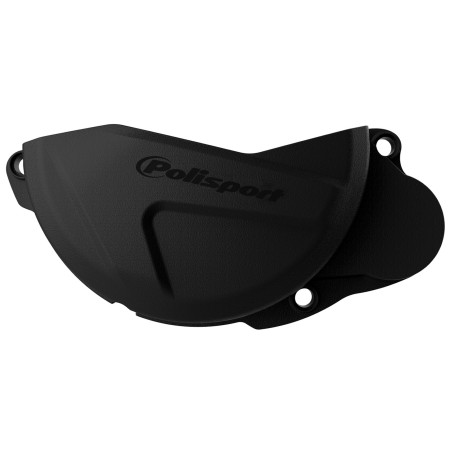 PROTECTOR TAPA POLISPORT  EMBRAGUE HONDA CRF250R (1013-17) Negro