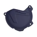 Husqvarna FE250,FE350 - Clutch Cover Protection Blue - 2014-16 Models POLISPORT