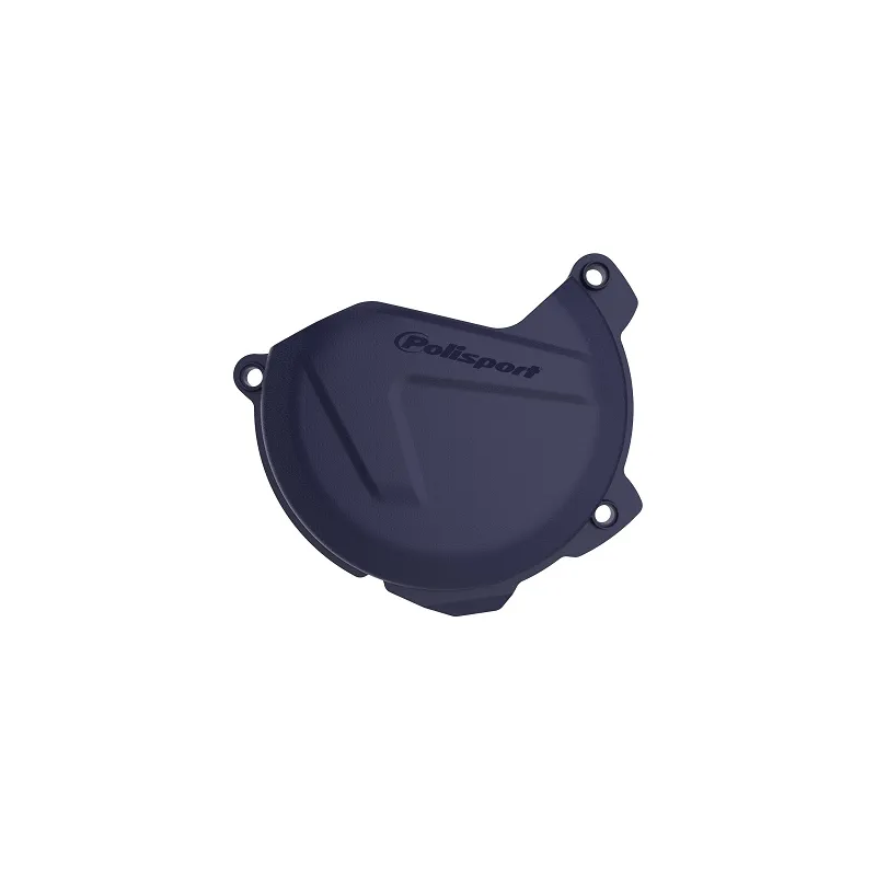 Husqvarna FE250,FE350 - Clutch Cover Protection Blue - 2014-16 Models POLISPORT