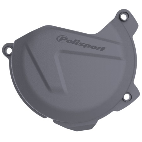Husqvarna FE250/300 - Clutch Cover Protection Nardo Grey -2014-16 Models POLISPORT