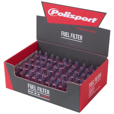 FILTRO DE GASOLINA 7 mm (caja 50 unidades)