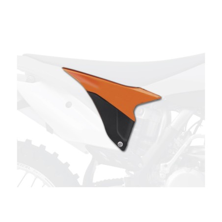Polisport´s airbox covers are produced with our exclusive technologies - IPD (in-mold plastic decals) and DGP(durable gloss prop