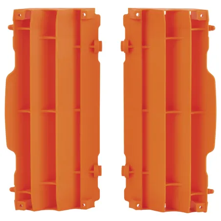 REJILLA RADIADOR POLISPORT  KTM SX(07-16) EXC/XC(08-16) Naranja KTM
