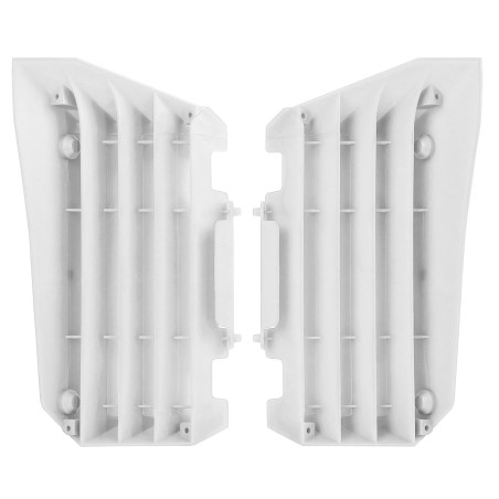 REJILLA RADIADOR POLISPORT  YAMAHA YZ250F(14-18) YZ450F(14-17) YZ250FX/WR250F(15-19) YZ450FX/WR450F(16-18) Blanco