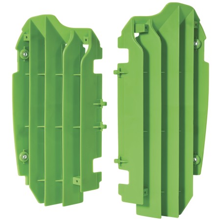 REJILLA RADIADOR POLISPORT  KAWASAKI KX250F (13-16) Verde 05