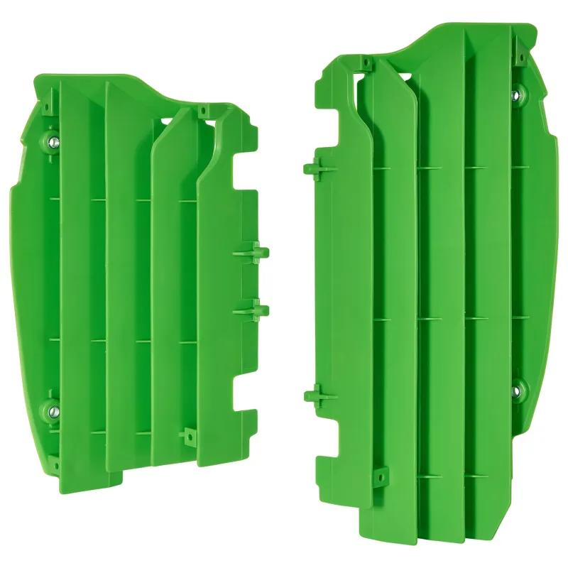 REJILLA RADIADOR POLISPORT  KAWASAKI KX450F (10-15) Verde 05