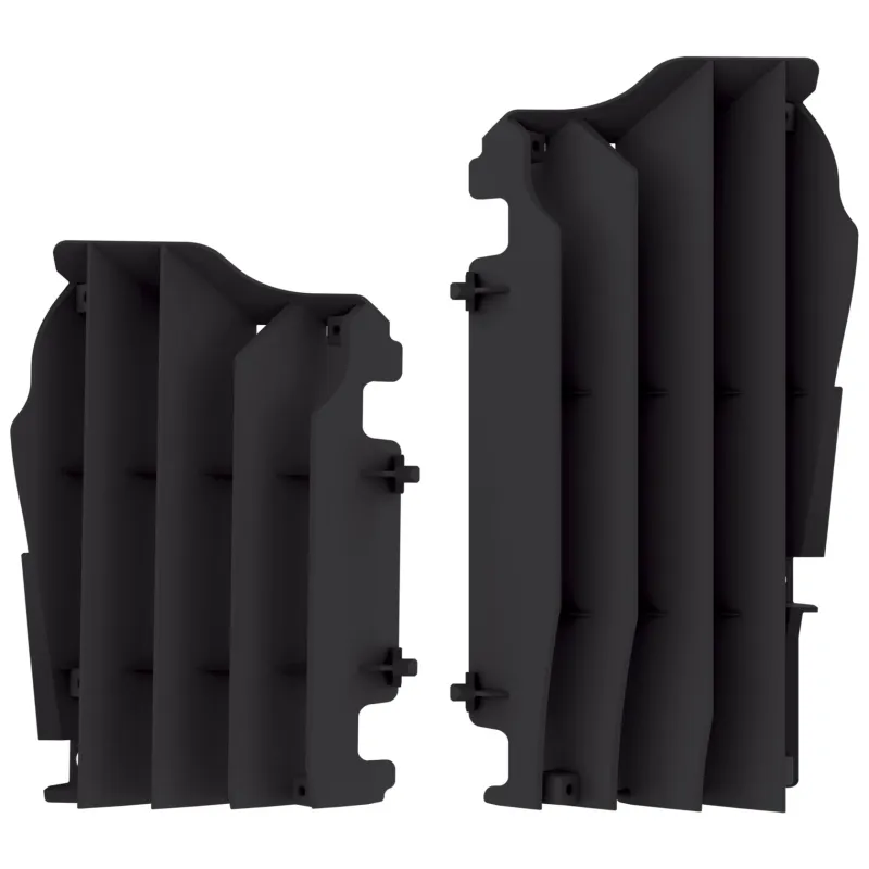 Kawasaki KX450F - Radiator Louvers Black - 2016-22 Models POLISPORT