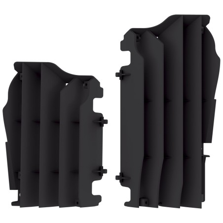 Kawasaki KX450F - Radiator Louvers Black - 2016-22 Models POLISPORT