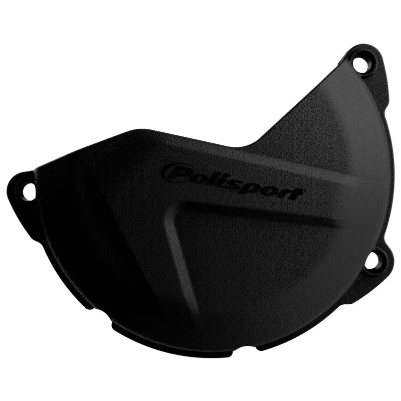 Yamaha WR450F - Protetor de Tampa de Embraiagem Preto - Modelos 2016-22 POLISPORT