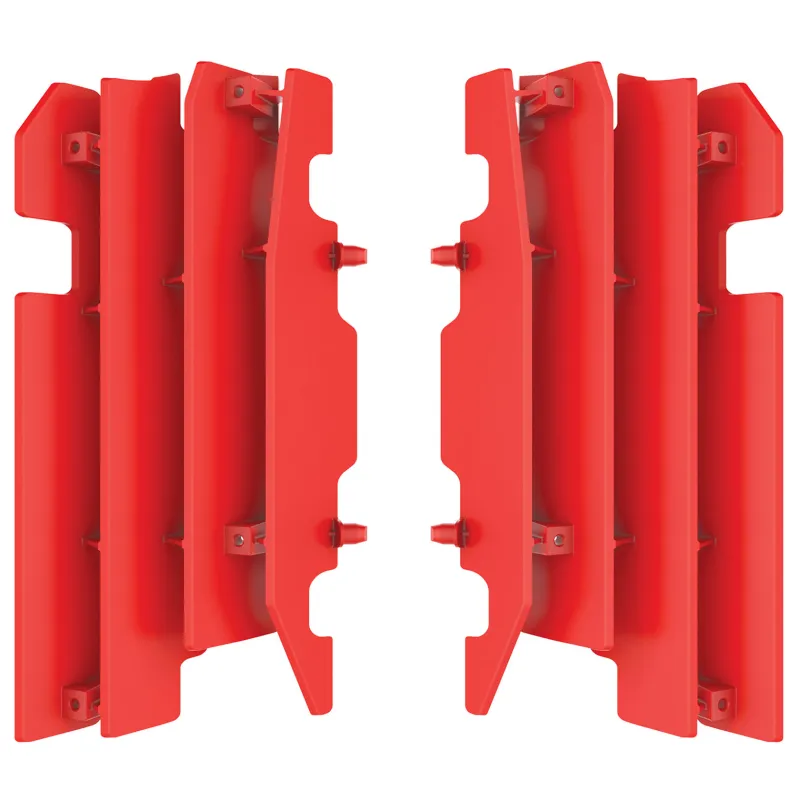 Honda CRF450R - Radiator Louvers Red - 2003-04 Models POLISPORT