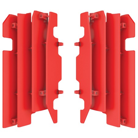 Honda CRF450R - Radiator Louvers Red - 2003-04 Models POLISPORT