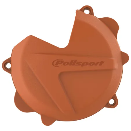 PROTECTOR TAPA POLISPORT  EMBRAGUE KTM XC/SX/EXC/XCW250/300 (13-16) Naranja KTM