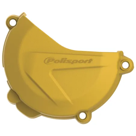 Husqvarna TE125/150,TX125 - Clutch Cover Protection Yellow - 2017-18 Models POLISPORT