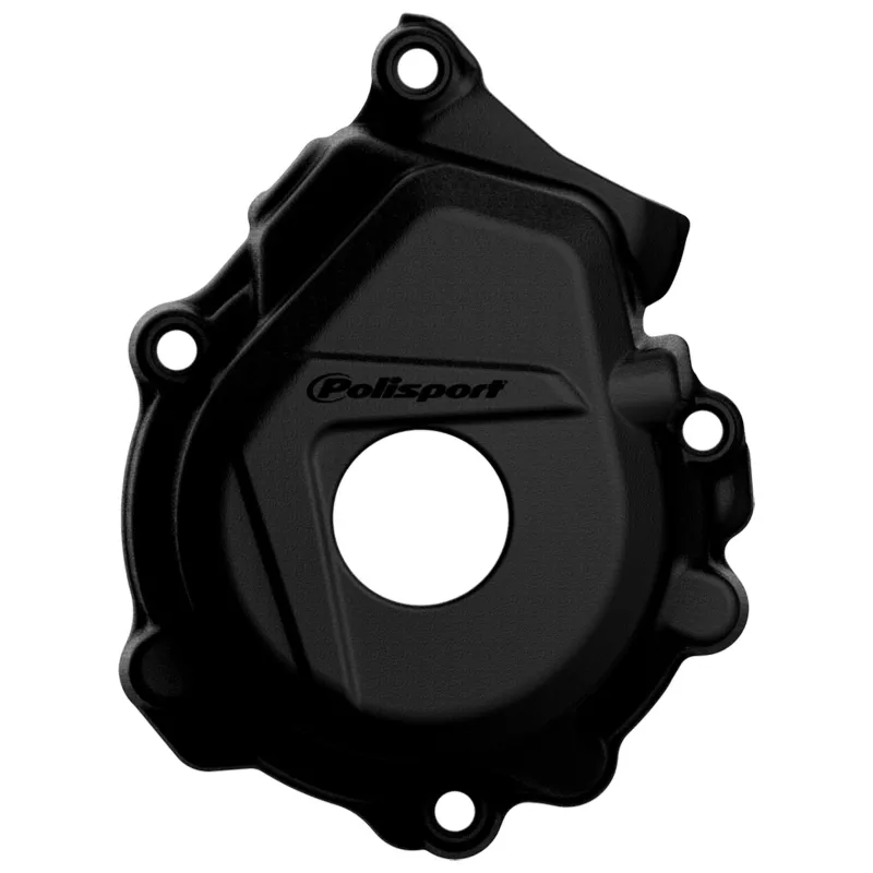 Husqvarna FC250,FC350 - Ignition Cover Protector Black - 2014-15 Models POLISPORT