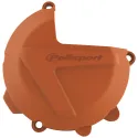 KTM 250,300 XC/SX EXC/XC-W - Protetor de Tampa de Embraiagem Laranja - Modelos 2017-22 POLISPORT