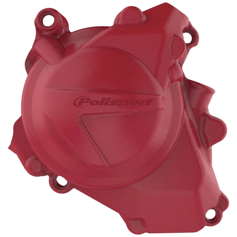 PROTECTOR TAPA POLISPORT  ENCENDIDO HONDA CRF450R/RX (17-23) Rojo CR 04