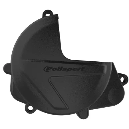 PROTECTOR TAPA POLISPORT  EMBRAGUE HONDA CRF450R/RX (17-23) Negro