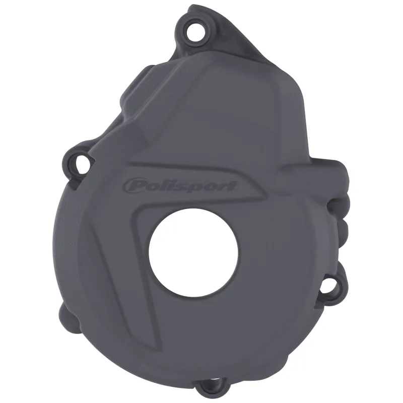 PROTECTOR TAPA POLISPORT  ENCENDIDO KTM EXC-F250/350(17-23) HUSQVARNA FE250/350(17-23) GAS GAS ECF250/350(21-23) Gris