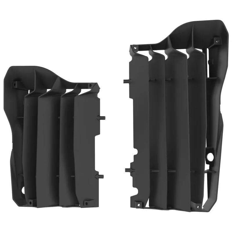 Honda CRF250RX - Radiator Louvers Black - 2019-20 Models POLISPORT