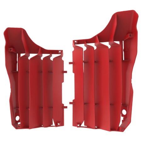 Honda CRF250RX - Radiator Louvers Red - 2019-20 Models POLISPORT