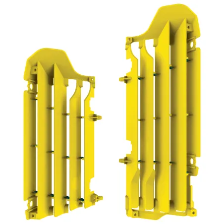 REJILLA RADIADOR POLISPORT  SUZUKI RMZ450 (18-23) Amarillo RM 05
