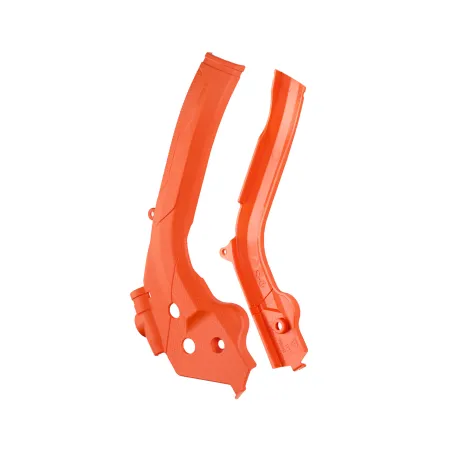 PROTECTOR DE POLISPORT  CHASIS KTM SX/SX-F/XC/XC-F(16-18) EXC/EXC-F/XC-W/XCF-W(17-19) Naranja