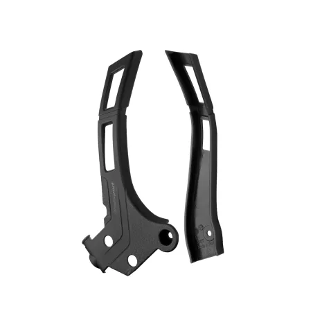 Yamaha YZ125/YZ250 - Frame Protector Black - 2005-22 Models POLISPORT