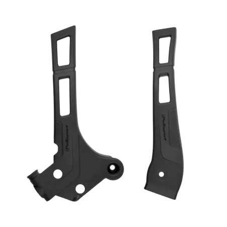 Yamaha YZ125/YZ250 - Frame Protector Black - 2005-22 Models POLISPORT