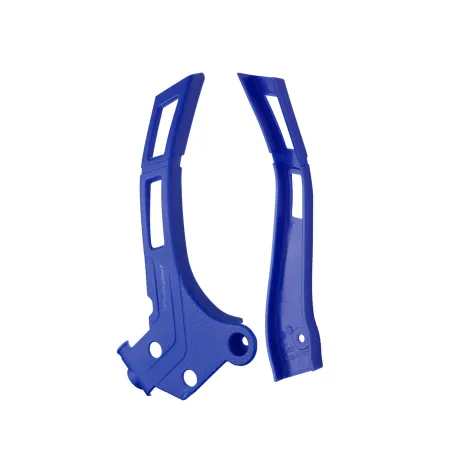 Yamaha YZ125/YZ250 - Frame Protector Blue - 2005-22 Models POLISPORT