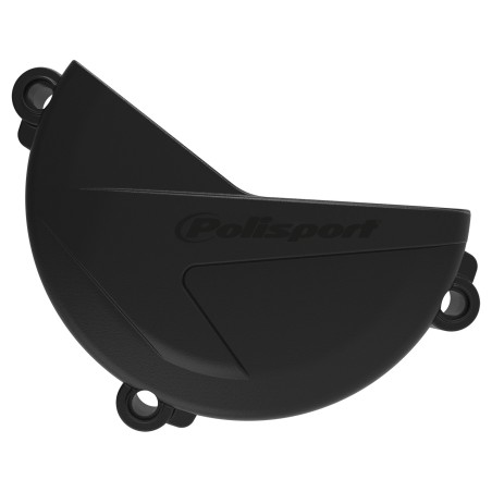 Sherco SE-F250,SE-F300 - Clutch Cover Protection Black - 2014-22 Models POLISPORT
