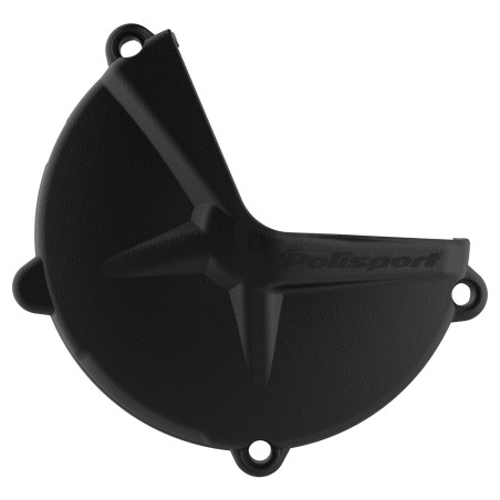 Gas Gas EC250/300,XC250/300 - Clutch Cover Protection Black - 2017-20 Models POLISPORT