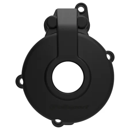 PROTECTOR TAPA POLISPORT  ENCENDIDO SHERCO SE-F 250/300 (13-23) Negro