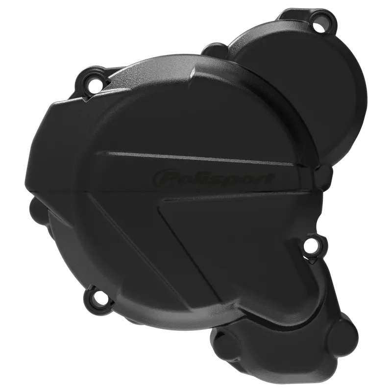 PROTECTOR TAPA POLISPORT  ENCENDIDO KTM EXC250/300/TPI(17-23) HUSQVARNA TE250/300/TPI(17-23) Negro