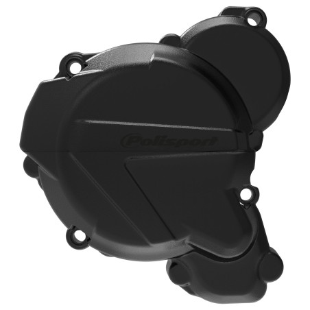 PROTECTOR TAPA POLISPORT  ENCENDIDO KTM EXC250/300/TPI(17-23) HUSQVARNA TE250/300/TPI(17-23) Negro