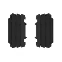 Kawasaki KX250 - Radiator Louvers Black - 2005-07 Models POLISPORT