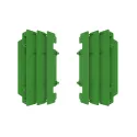 REJILLA RADIADOR POLISPORT  KAWASAKI KX250 (05-07) Verde 05