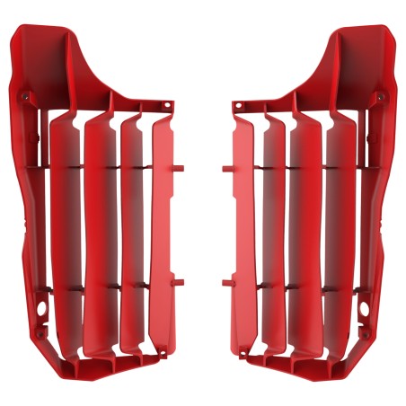 Honda CRF250R - Radiator Louvers Red - 2020-21 Models POLISPORT