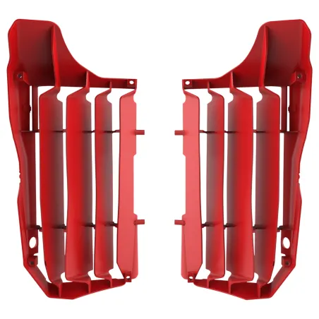 Honda CRF250R - Grelhas de Radiador Vermelhas - Modelos 2020-21 POLISPORT