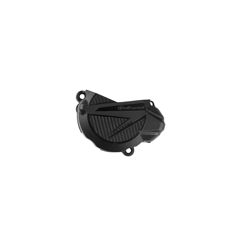 KTM EXC-F / XCF-W 250 - Protetor de Tampa de Ignição Preto - Modelos 2012-13 POLISPORT