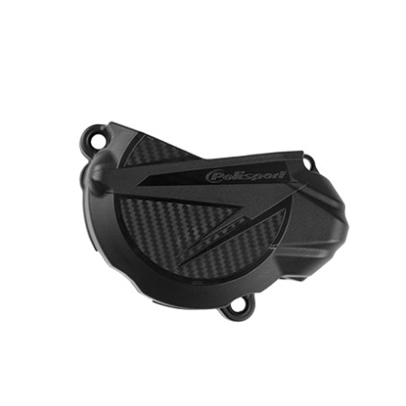 KTM EXC-F / XCF-W 250 - Protetor de Tampa de Ignição Preto - Modelos 2012-13 POLISPORT