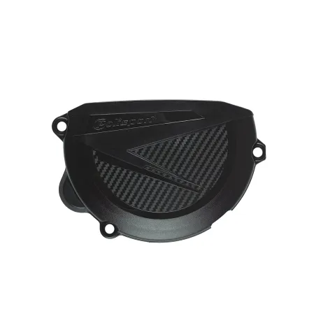 PROTECTOR TAPA POLISPORT  EMBRAGUE KTM XC/SX/EXC/XCW 250-300 (08-12) Negro